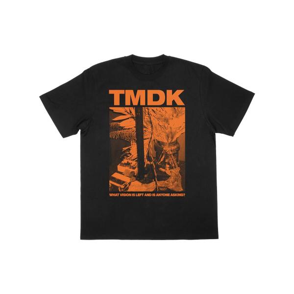 TMDK「VISION」Tシャツ（ブラック×オレンジ）新日本プロレス NJPW :メール便対応