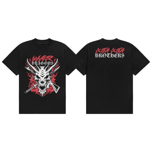 鷹木信悟 ＆ ドリラ ・ モロニー Tシャツ 新日本プロレス NJPW :メール便対応