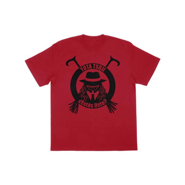 辻陽太「Estas listo」Tシャツ（ガーネットレッド）新日本プロレス NJPW :メール便対応