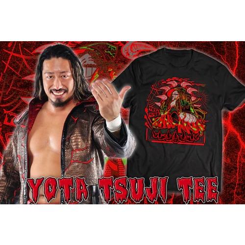 メール便対応: 辻陽太 イラスト Tシャツ 新日本プロレス NJPW