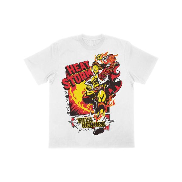 上村優也「HEAT STORM」イラストTシャツ（2025）新日本プロレス NJPW :メール便対応