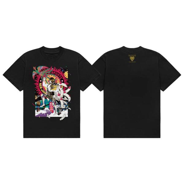 WK20 棚橋弘至 × 中村佑介 Tシャツ（ブラック）新日本プロレス NJPW :メール便対応