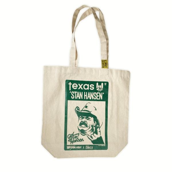 スタンハンセン × Count2.9 トートバッグ (ナチュラル) 新日本プロレス NJPW 全日本...