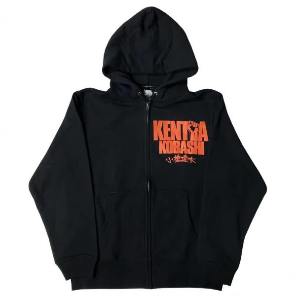 小橋建太 ZIPパーカ（剛腕ブラック) Hardcore Chocolate/ハードコアチョコレート...