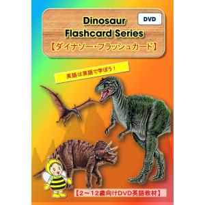 ダイナソー・フラッシュカード １００種類の恐竜の名前を英語で覚るこの遊び、実は素晴らしい効果が！幼児子供英語教材ＤＶＤ
