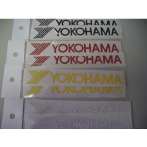 カッティングステッカー　ヨコハマ　タイヤ　　NO.1 　2枚入り