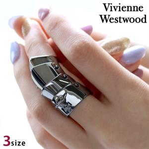ヴィヴィアン ウエストウッド リング Vivienne Westwood ARMOUR アーマー 指輪 メンズ レディース ガンメタル アクセサリー ビビアン 選べるモデル｜be-eight