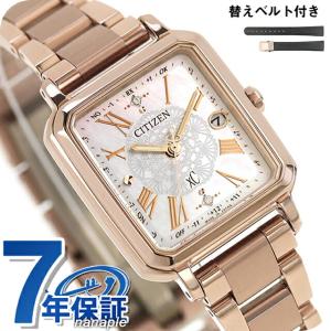 CITIZEN XC クロスシー 4Pダイヤ ブレス ゴールド 腕時計 ソーラー CITIZEN XC クロスシー 4Pダイヤ ブレス ゴールド 腕時計 ソーラー