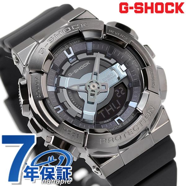 G-SHOCK Gショック クオーツ GM-S110B-8A レディース 腕時計 カシオ アナデジ ...