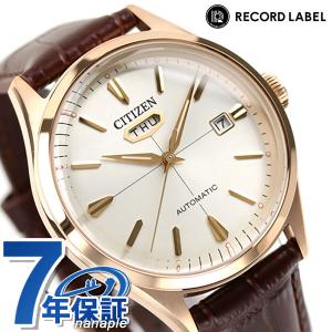 シチズン レコードレーベル C7 シーセブン 自動巻き 腕時計 NH8393-05A CITIZEN RECORD LABEL｜be-eight