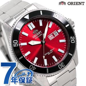 オリエント 腕時計 スポーツ ダイバー 44mm 日本製 自動巻き メンズ RN-AA0915R ORIENT 時計 レッド｜be-eight