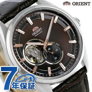 オリエント 腕時計 ORIENT コンテンポラリー セミスケルトン 自動巻き RN-AR0004Y メンズ 革ベルト 時計｜be-eight