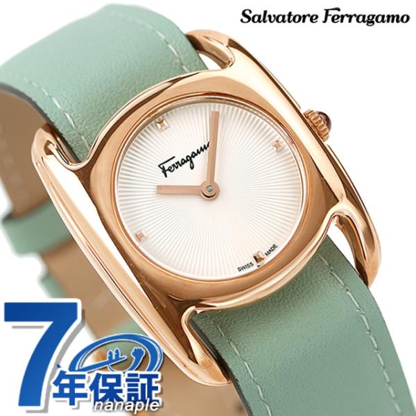 サルヴァトーレ フェラガモ ヴァラ 腕時計 革ベルト Salvatore Ferragamo SFE...