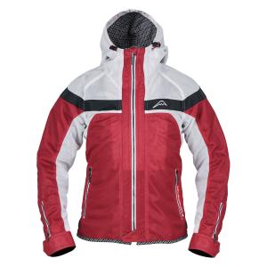 クシタニ（kushitani） K-2385 フルメッシュパーカー　ジャケット　レッド　Lサイズ