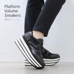 レザー スリッポン 厚底 軽量 スニーカー 508107 : ハイヒール専門店