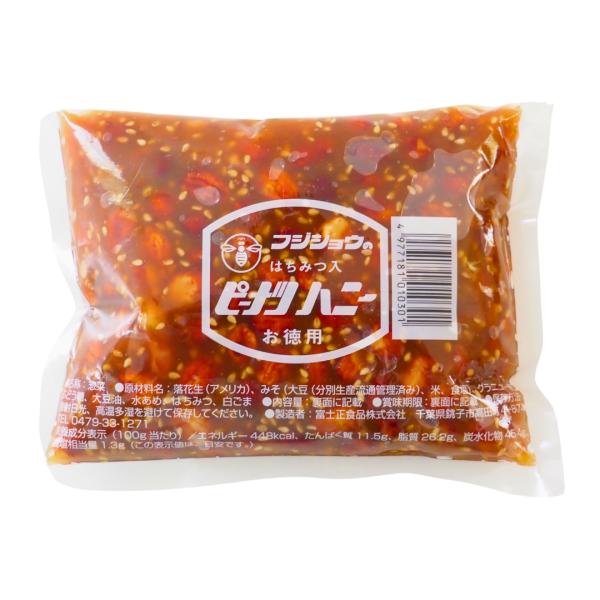 フジショウ ピーナッツハニー お徳用 310g はちみつ入り 富士正 大容量 ピーナツみそ