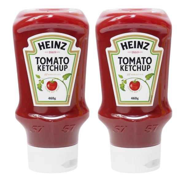 ハインツ HEINZ トマトケチャップ 逆さボトル 2本セット