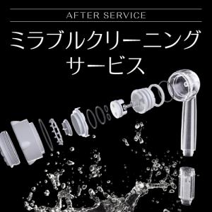 ミラブル シャワーヘッド 分解クリーニング シャワーヘッドクリーニング 洗浄 目詰まり シャワーヘッド汚れ ミラブルプラス サイエンス