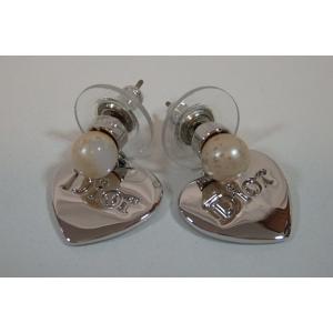 クリスチャン ディオール Christian Dior C.Dior ピアス イヤリング フェイク ...