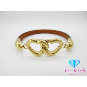 Maison Margiela（メゾンマルジェラ） スタッズレザーブレスレット L