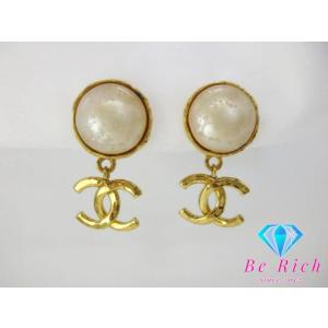 シャネル CHANEL ココマーク イヤリング CC ロゴ ヴィンテージ シルバー ジュエリー アクセサリー 【中古】【送料無料】ba3058