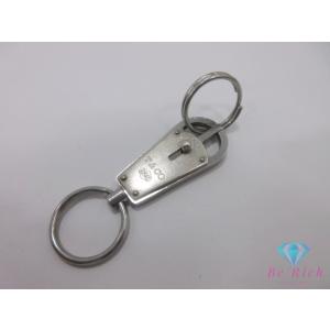 ティファニー TIFFANY &amp; Co. 1837 メイカーズ バレット キーリング キーホルダー ...