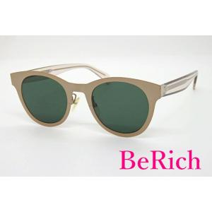 美品 セリーヌ CELINE サングラス CL41452 S ベージュ ゴールド スモーク ボストン...