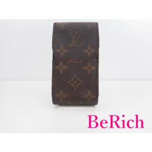 LOUIS VUITTON  ルイ ヴィトン エテュイ シガレット M63024 モノグラム 茶 ブ...