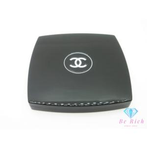 美品 シャネル CHANEL ミロワール ドゥーブル ファセット ミラー 鏡 ココマーク ロゴ ブラック 黒 メイク 化粧 小物 手鏡【中古】 bh2841