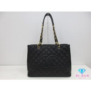 シャネル CHANEL GST チェーン トートバッグ A50995 マトラッセ グランドショッピン...