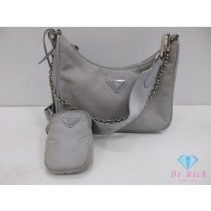 プラダ PRADA Re-Edition 2005 Re-Nylon ショルダーバッグ チェーンハン...