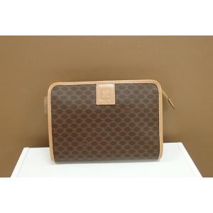 セリーヌ セカンドバッグ マカダム レザー CELINE 【中古】 bk1447
