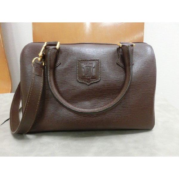 セリーヌ CELINE バッグ 型押し レザー ２Ｗａｙバック