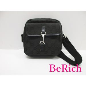 GUCCI（グッチ） バンブー 000.2058.0531.5 ブラック ナイロン×レザー