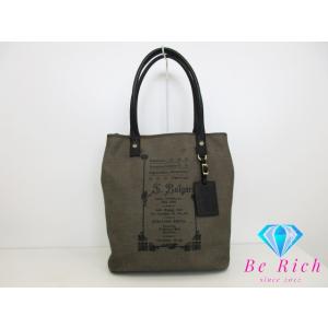 BVLGARI（ブルガリ） トートバッグ ロゴマニア 黒 ブラック キャンバス