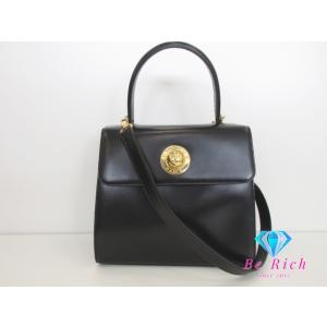 美品 セリーヌ CELINE 2way ハンドバッグ ショルダーバッグ スターボール ブラック 黒 ...