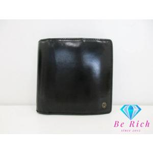 カルティエ Cartier メンズ 二つ折り財布 パシャ 黒 ブラック レザー ロゴ コンパクト ウ...