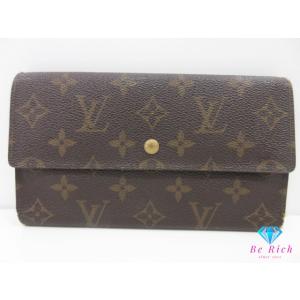 ルイ ヴィトン LOUIS VUITTON 三つ折り財布 長財布 モノグラム ポルト トレゾール イ...