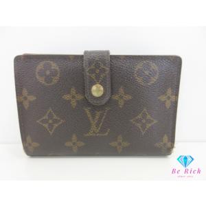 ルイ ヴィトン LOUIS VUITTON がま口 二つ折り財布 M61663 モノグラム ポルト ...