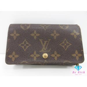 ルイ ヴィトン LOUIS VUITTON 二つ折り財布 モノグラム ポルト モネ ビエ トレゾール...