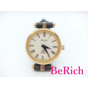 GUCCI グッチ ホースビット 腕時計 6300L クオーツ ブラック文字盤  