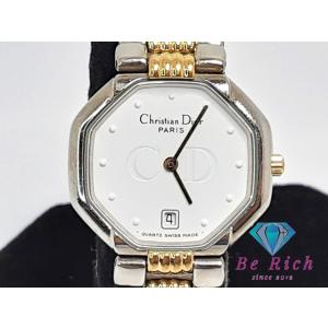 クリスチャン ディオール Christian Dior オクタゴン スウィング ウォッチ レディース...