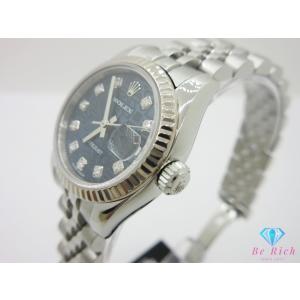 OH済 ROLEX デイトジャスト 10P ダ...の詳細画像1