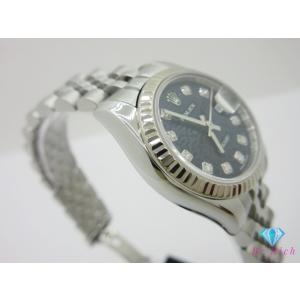 OH済 ROLEX デイトジャスト 10P ダ...の詳細画像2