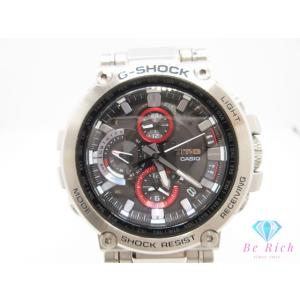 カシオ CASIO G-SHOCK MT-G MTG-B1000D メンズ 腕時計 電波 タフ ソーラー ブラック SS 樹脂 メタル ウォッチ 【中古】 ht6435