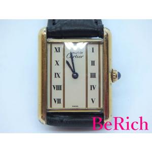 カルティエ Cartier マスト タンク LM ヴェルメイユ 590005 ボーイズ 腕時計 アイ...