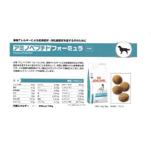 ロイヤルカナン 犬用 アミノペプチドフォーミュ...の詳細画像2