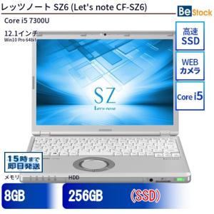 Let's note Panasonic ノートPC CF-SZ6 レッツノート バッテリ残量85