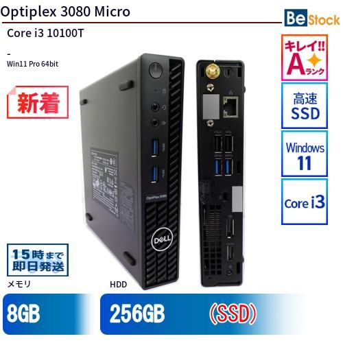中古 デスクトップ Dell デル Optiplex 3080 Micro 3080-3080MS ...