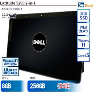 中古 タブレット Latitude 5290 2-in-1 本体 SSD搭載 12.3インチ Win11 Pro 64bit Dell デル 6ヶ月保証｜be-stocktsb